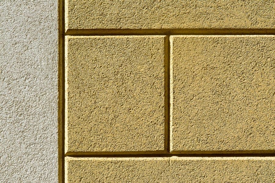 Texture d'enduit de façade