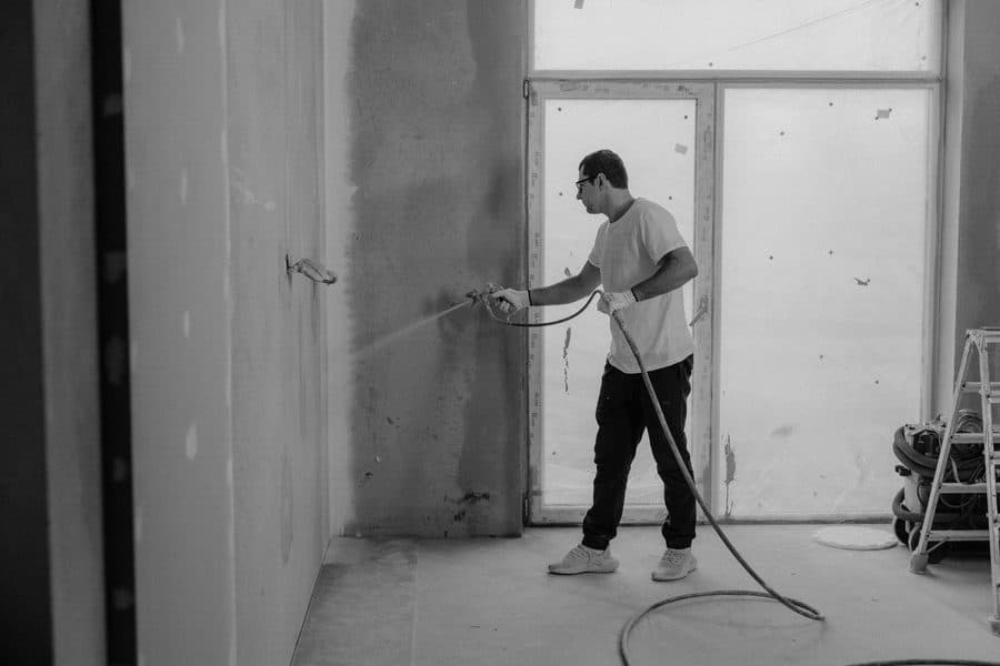 Application de peinture au pistolet